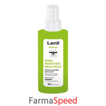 lenil natural soluzione antizanzara in flacone + pompa spray 100 ml