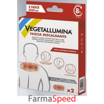 Vegetallumina Fascia Riscaldante 2 Pezzi