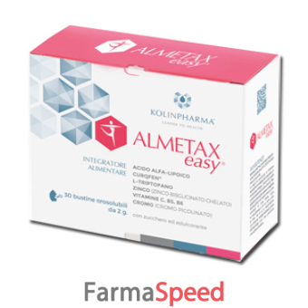 almetax easy 30 bustine orosolubili 60 g