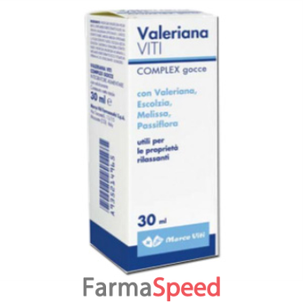 viti valeriana complex gocce 30 ml