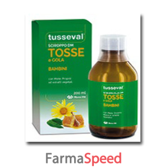 tusseval sciroppo tosse bambini 200 ml