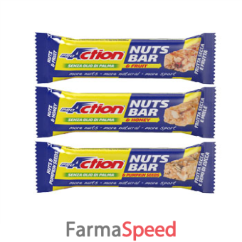 proaction nuts bar frutta 30g