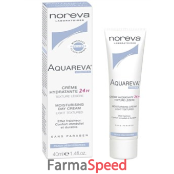 aquareva crema idratante 24 h leggera 40 ml