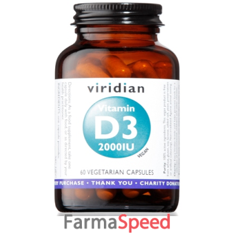 viridian vitamin d3 2000 iu 60 capsule