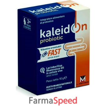 kaleidon probiotic bianco naturale 10 buste orosolubili