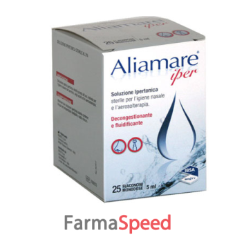 aliamare 25 flaconcini ipertonici da 5 ml