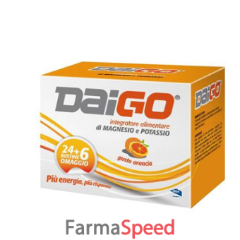 daigo arancia 24 + 6 bustine omaggio 240 g