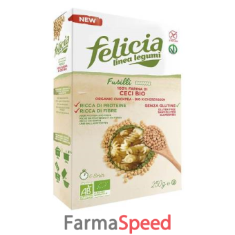 felicia bio fusilli ceci 250 g