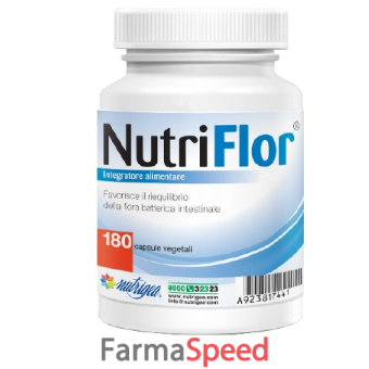 nutriflor flacone 180 capsule vegetali