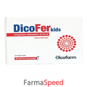 dicofer kids 20 bustine orosolubili