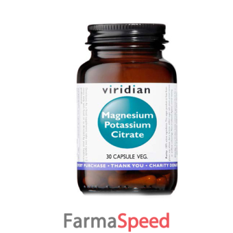 viridian magnesium potassium citrate 30 capsule viridian magnesio potassio citrato