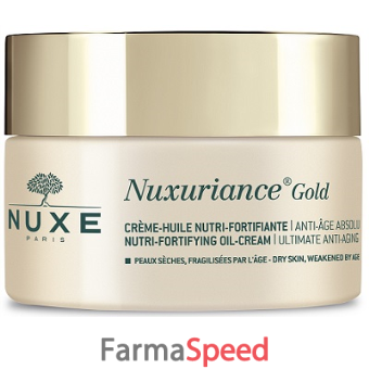 nuxe nuxuriance gold creme huile nutri fortifiante 50 ml