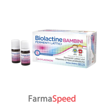 biolactine bambini 10 flaconcini 8 ml