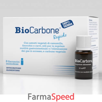 biocarbone rapido 8 flaconcini