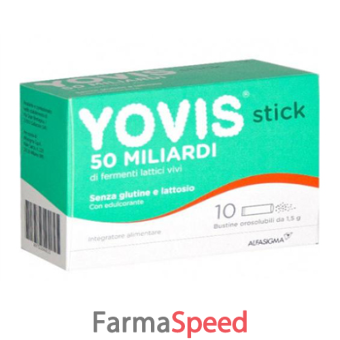 yovis stick 10 bustine da 1,5 g