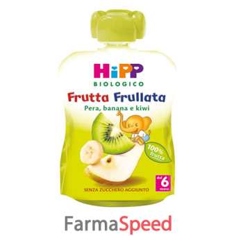 hipp biologico frutta frullata pera/banana/kiwi 90 g