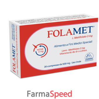 folamet 30 compresse rivestite 500 mg