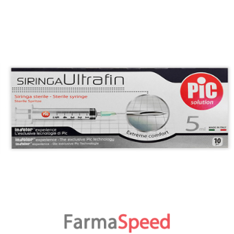 siringa pic ultrafine 5 ml ago 14 10 pezzi