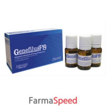 genefilus f19 10 flaconi da 10 ml