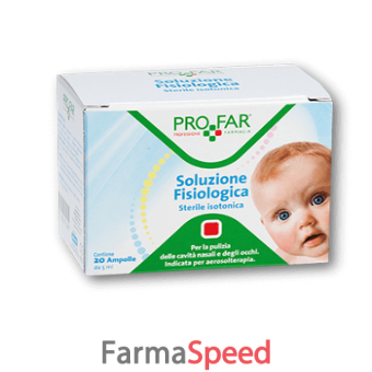 profar soluzione fisiologica sterile isotonica 2 ml 20 ampolle