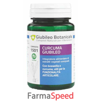 giubileo botanicals curcuma 50 capsule