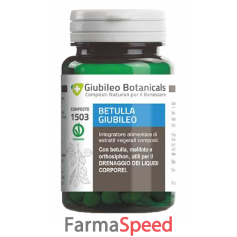 giubileo botanicals betulla 50 capsule