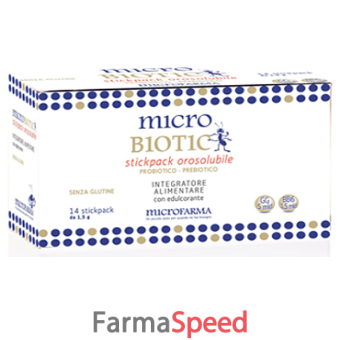 microbiotic stick pack 14 bustine