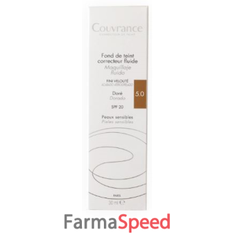 eau thermale avene couvrance fondotinta dorato 30 ml