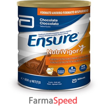 ensure nutrivigor cioccolato 850 g