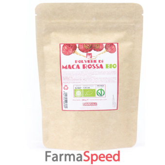 maca rossa polvere bio 200 g