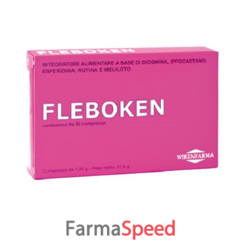 fleboken 30 compresse