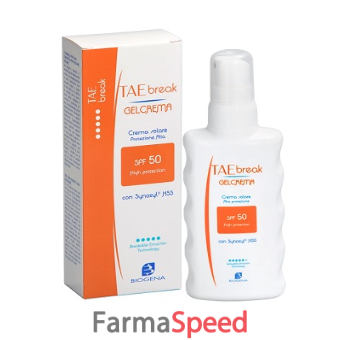 tae break gel crema solare 150 ml