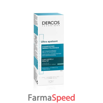 dercos shampoo ultralenitivo da normali a grassi 200 ml