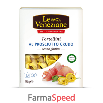 le veneziane tortellini prosciutto crudo 250 g