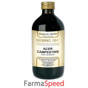 gemmo 10+ acero campestre 500 ml liquido analcolico