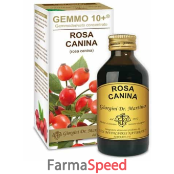 rosa canina liquido analcoolico gemmo 10+ 100 ml