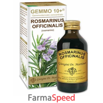 rosmarino liquido analcoolico gemmo 10+ 100 ml