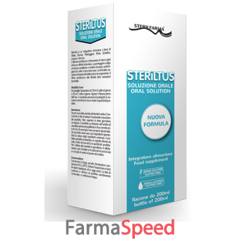 steriltus soluzione orale 200 ml nuova formula