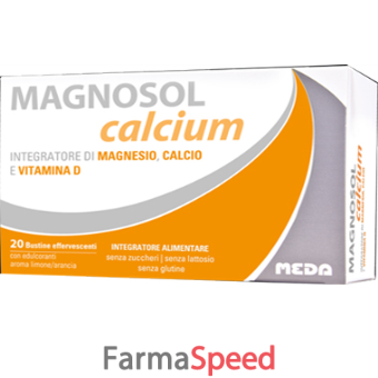 magnosol calcium effervescente 20 bustine