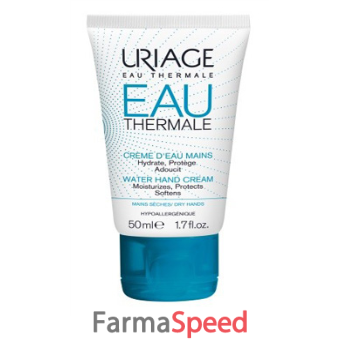 uriage crema mani all'acqua 50 ml