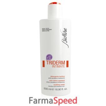 triderm intimate detergente lenitivo ph 7,0 500 ml