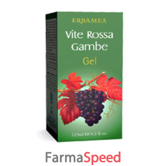 vite rossa gambe gel 125 ml