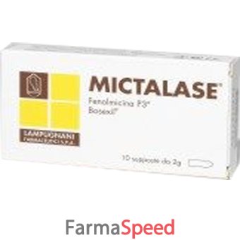 mictalase 10 supposte 2 g