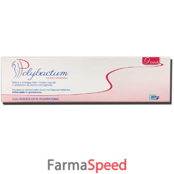 polybactum 9 ovuli vaginali