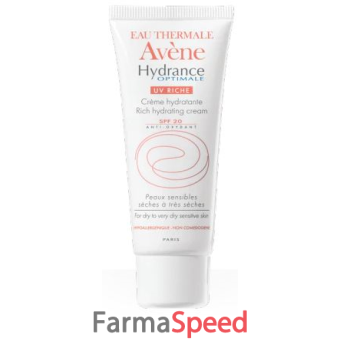 eau thermale avene hydrance crema ricca