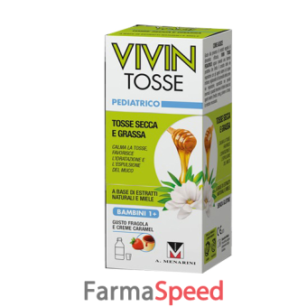 vivin tosse sciroppo pediatrico per tosse secca e grassa 150 ml