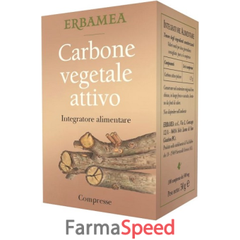 carbone vegetale attivo 100 capsule