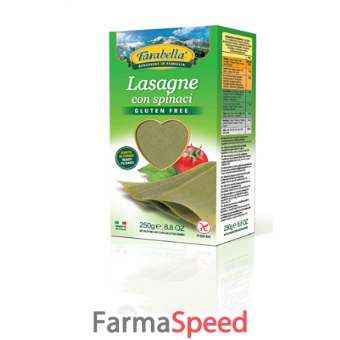 farabella i regionali lasagne con spinaci 250 g