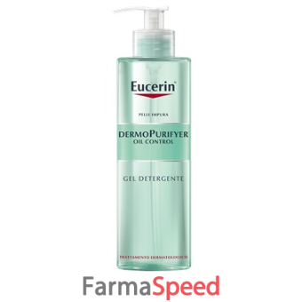 eucerin dermopurifyer oil control gel detergente 400 ml