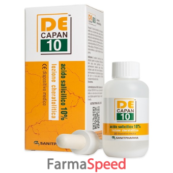 decapan 10 lozione cutanea 80 ml